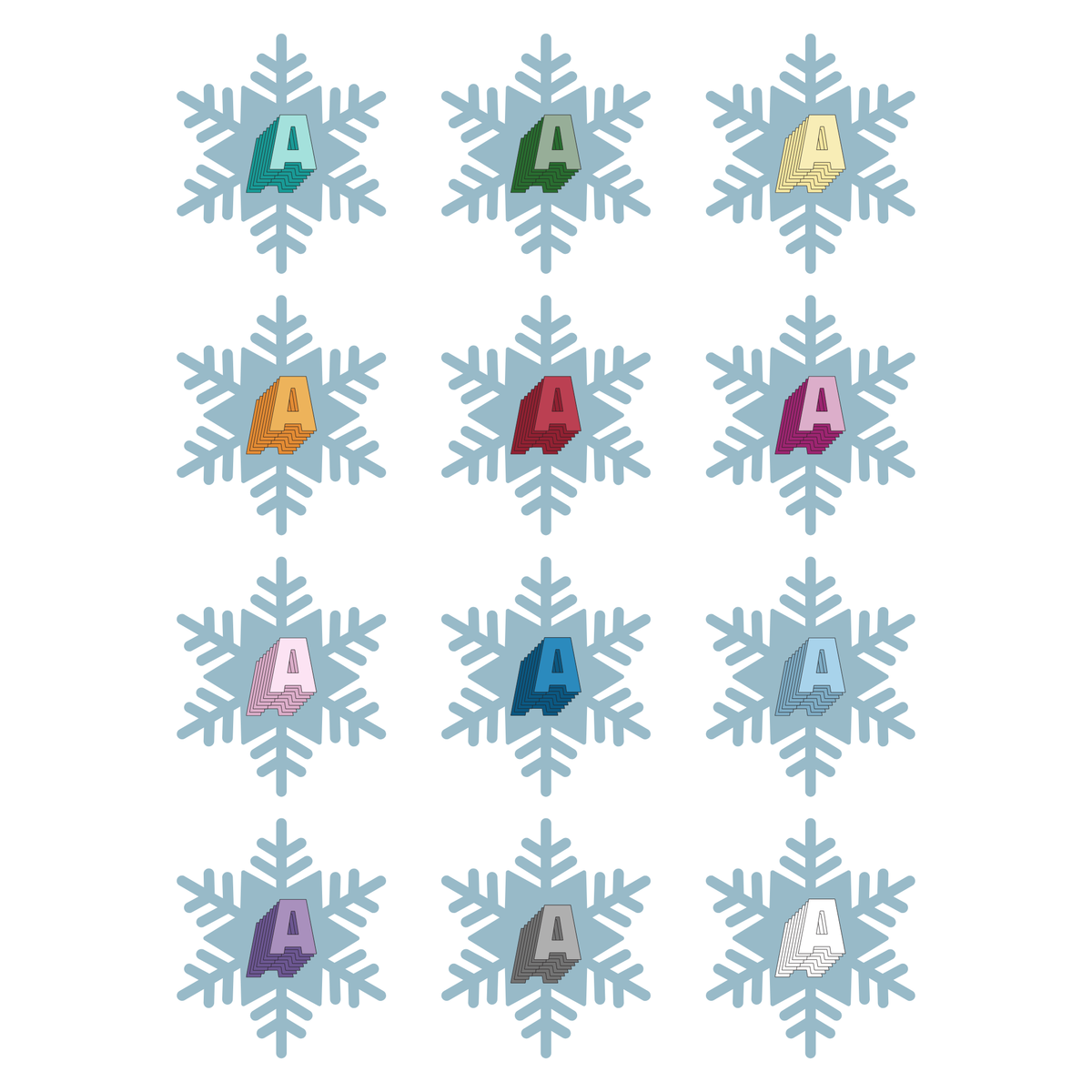 Snowflake Charm